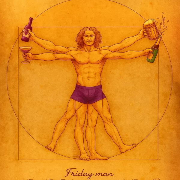 Art Print Friday Man