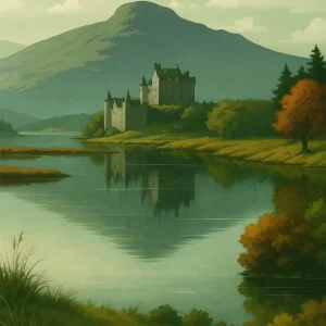 Art Print Scottish Highlands