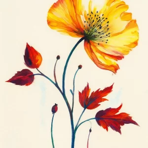Art Print The Coffee Flower