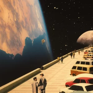 Poster Space Promenade
