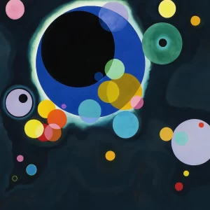 Fine Art Print Several Circles
